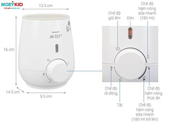 Cách Sử Dụng Máy Hâm Sữa Philips Avent SCF355 Hiệu Quả Nhất
