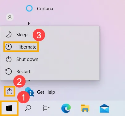Các Bước Đưa Máy Tính Asus Vào Chế Độ Ngủ Đông Từ Menu Power Của Windows 10