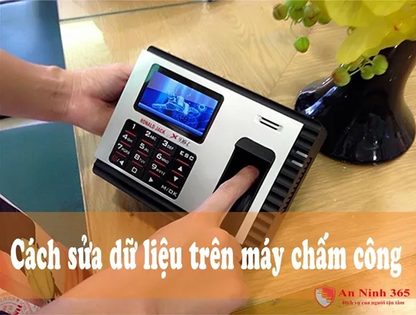Ai có quyền sửa giờ trên máy chấm công