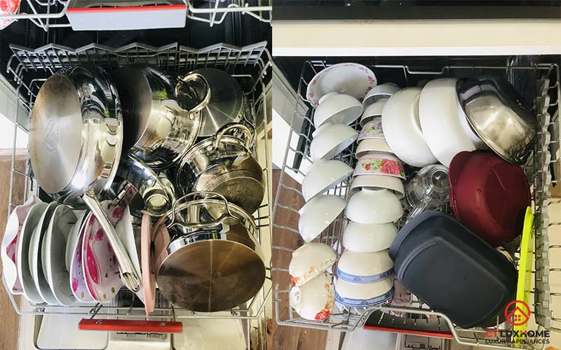 Xếp Bát Đĩa Và Vật Dụng Vào Máy Rửa Chén Bosch