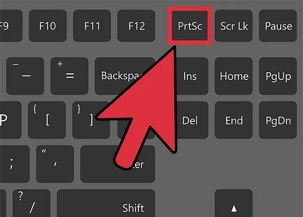 Cách mở ảnh chụp màn hình máy tính sau khi nhấn Print Screen trên bàn phím