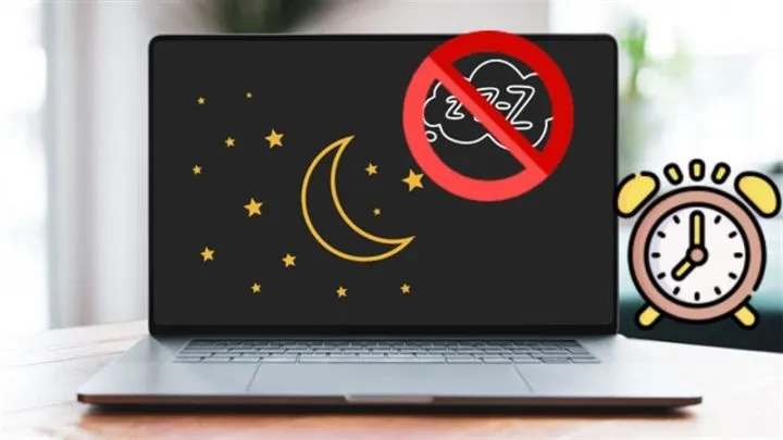 Người dùng đang điều chỉnh cài đặt nguồn điện để tắt chế độ tự động tắt máy tính trên giao diện Windows