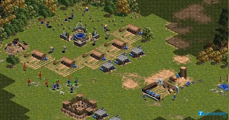 Hoạt động săn bắt, hái lượm trong game Đế Chế cổ điển