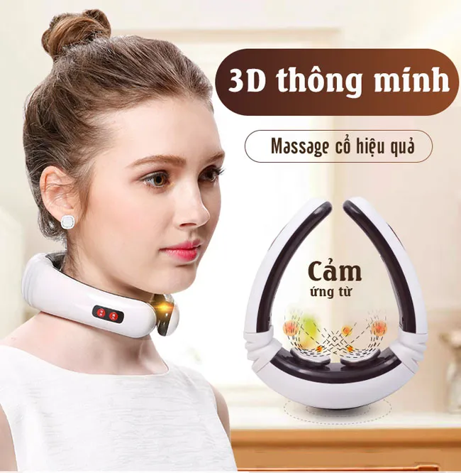 Người dùng lắp pin vào máy massage cổ HX-5880, đảm bảo nguồn điện ổn định cho cách sử dụng máy neck massage hx 5880