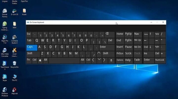 Bàn phím ảo trên màn hình máy tính, giải pháp tiện lợi khi bàn phím vật lý gặp sự cố