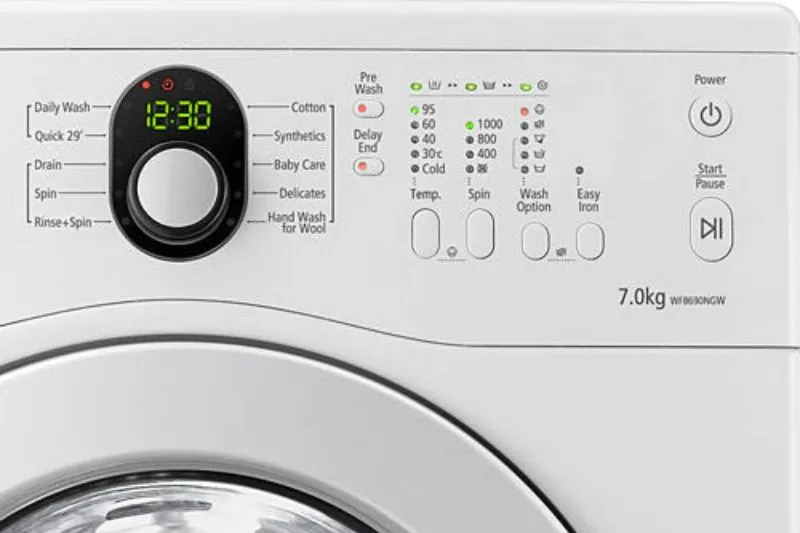 bảng điều khiển samsung 7kg
