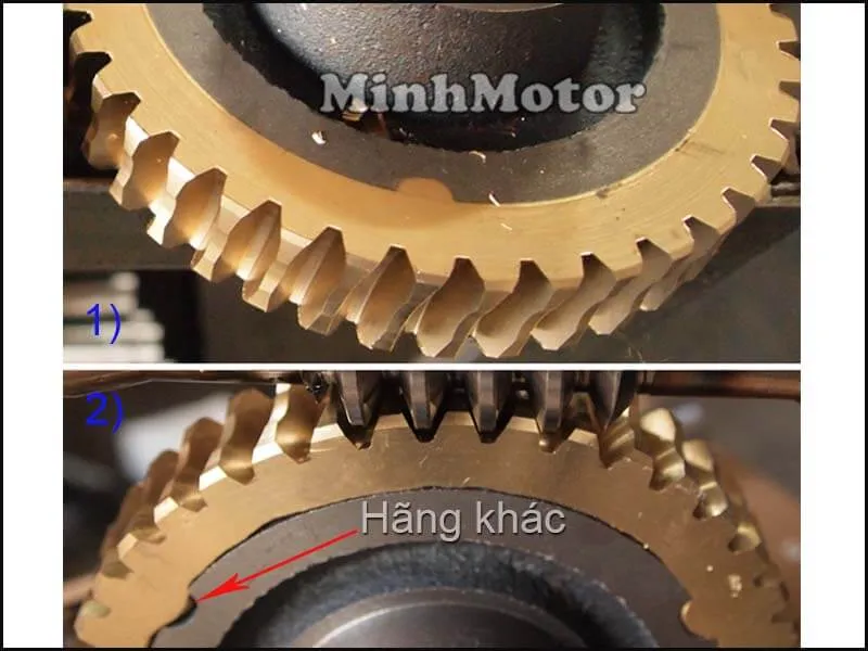 Cấu tạo bánh răng hộp số giảm tốc trục vít, chi tiết quan trọng nhất