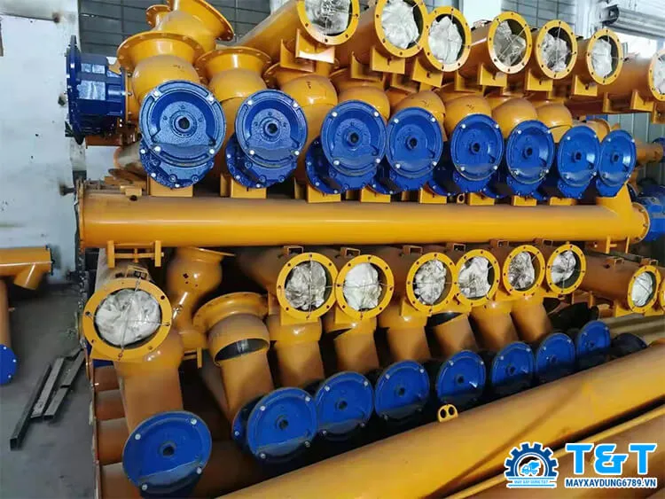 Báo giá vít tải xi măng chi tiết và minh bạch