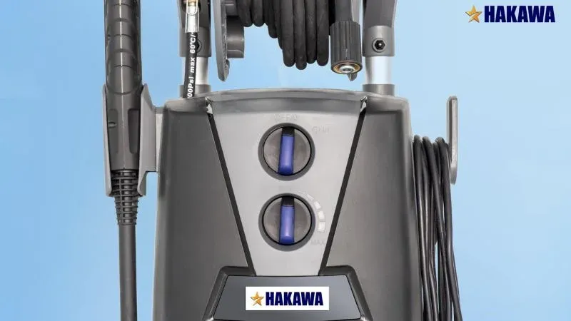 Công tắc khởi động và điều chỉnh tẩy rửa của máy xịt rửa