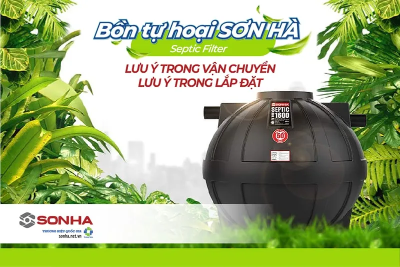 Các bước lưu ý quan trọng khi lắp đặt bể tự hoại PE đúng tiêu chuẩn