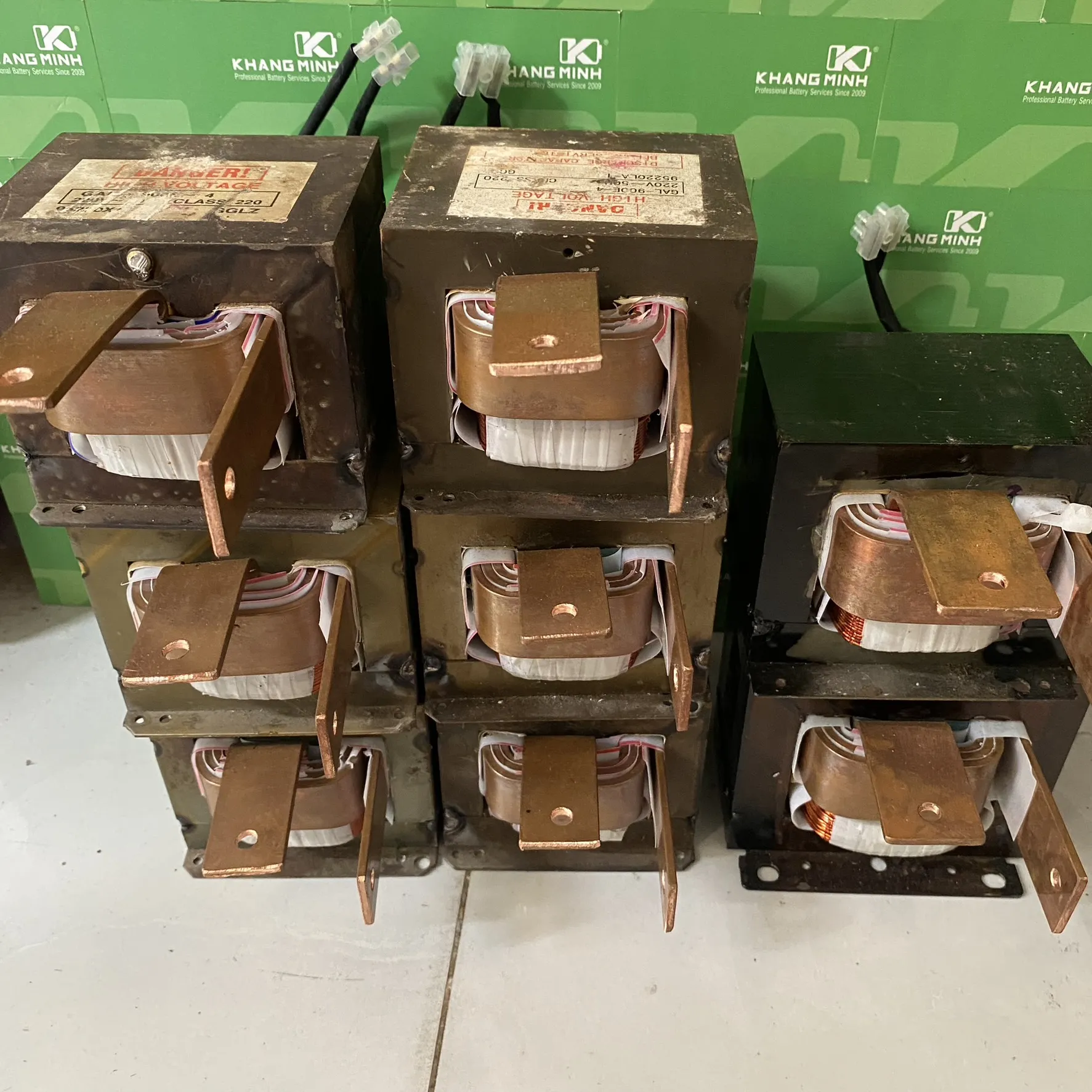 Các loại Biến Áp LVS Full Đồng chuyên dụng để chế máy hàn điểm