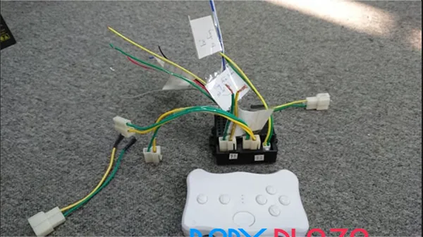 Bo mạch điều khiển chính của xe máy điện trẻ em, thành phần quan trọng để xử lý lỗi không điều khiển được xe.