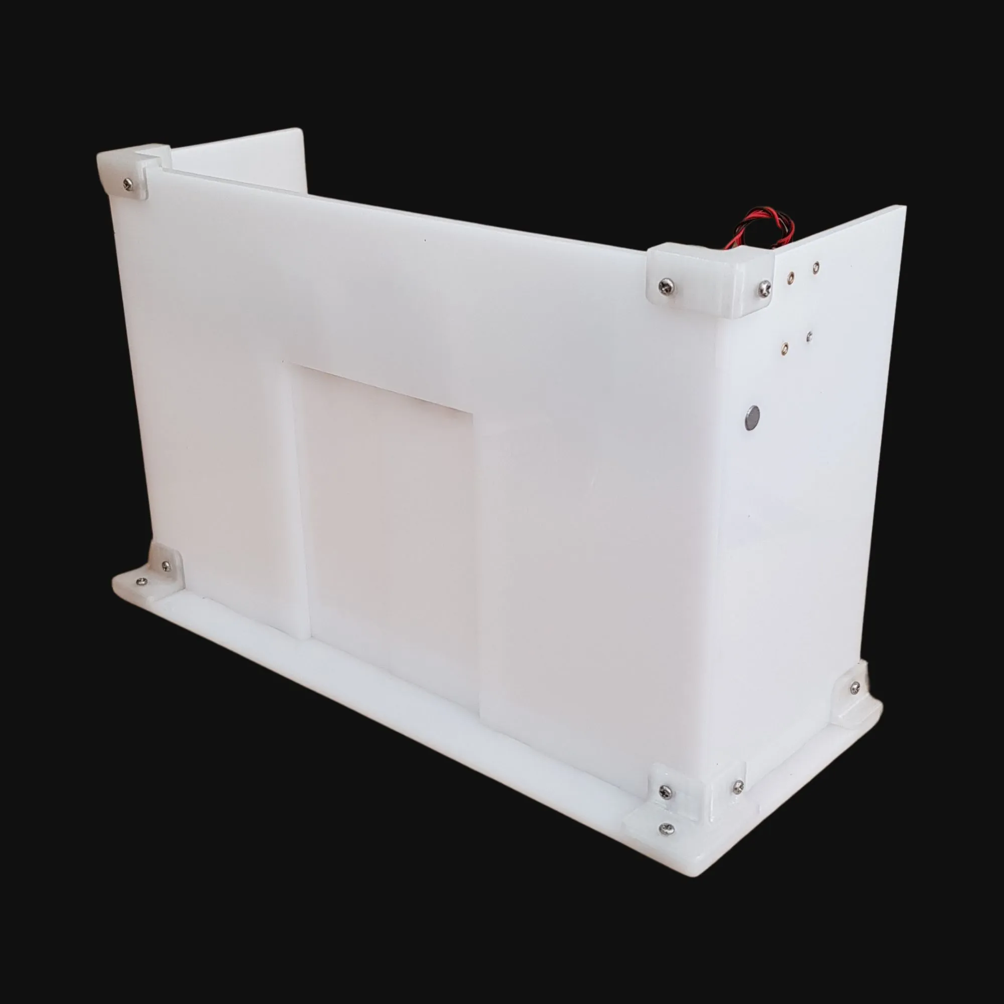 Hình ảnh trực quan của mô hình hệ thống lắp ráp tự động cửa tự động hoàn chỉnh