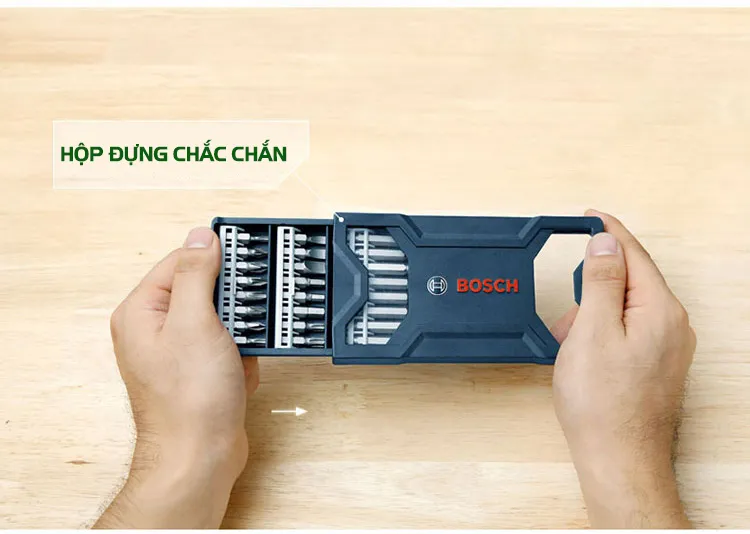 Bộ mũi vặn vít Bosch 25 món 2607017400