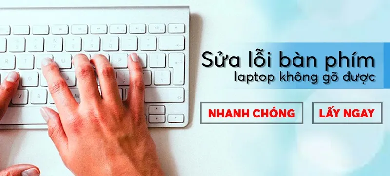 Bàn phím máy tính với các phím bấm chờ được sửa lỗi liệt