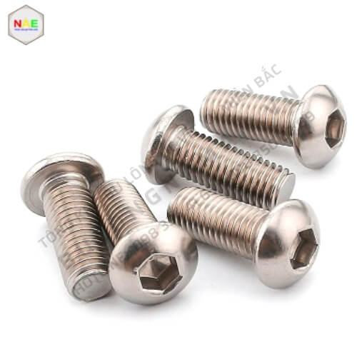 Bu lông lục giác chìm đầu tròn