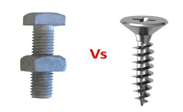 Các loại bu lông ốc vít