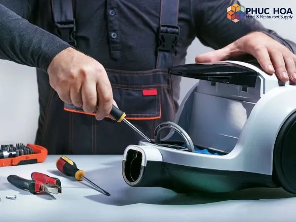 Các bước sửa máy hút bụi