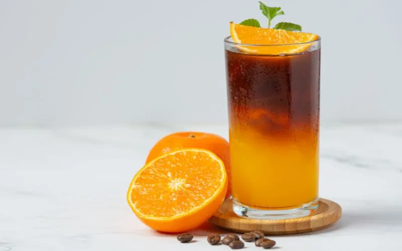 Cà phê cam là một loại thức uống mới lạ gần đây