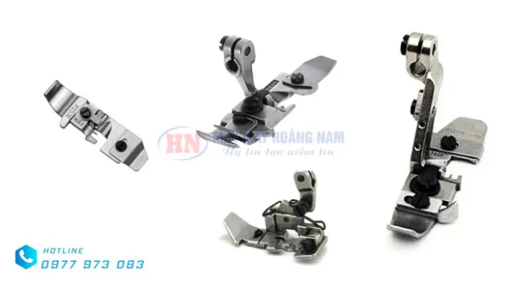 Các loại chân vịt phổ biến cho máy vắt sổ công nghiệp và cách lắp chân vịt máy vắt sổ phù hợp từng mục đích.