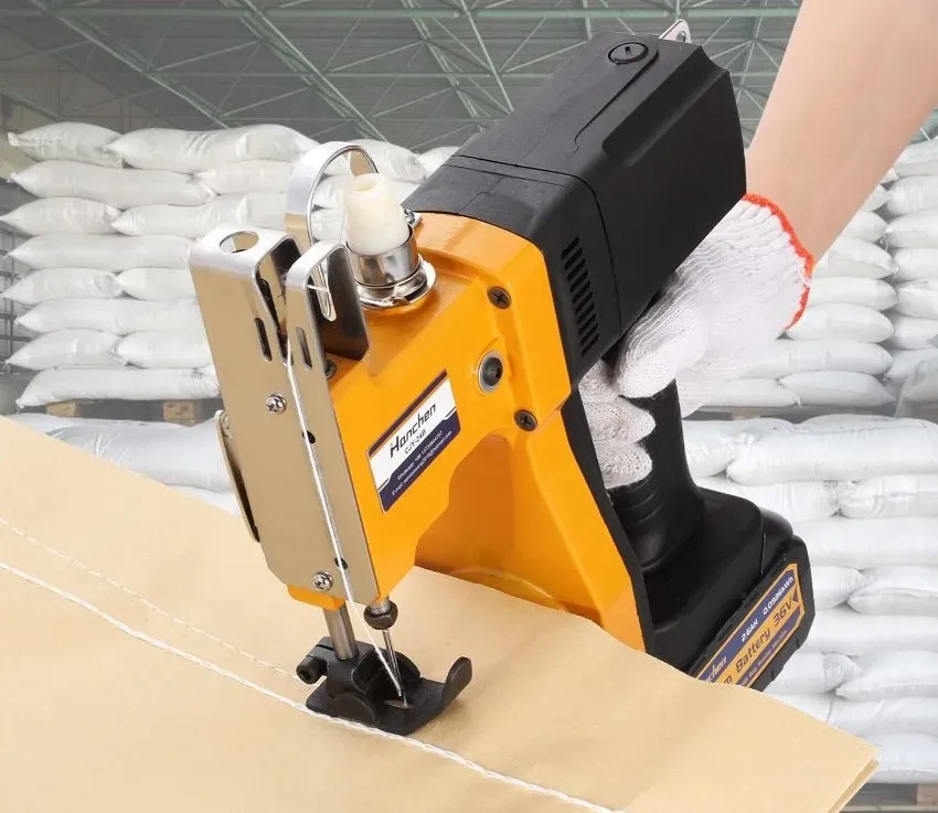 Kiểm tra các thành phần của máy may bao cầm tay để khắc phục lỗi đường may.