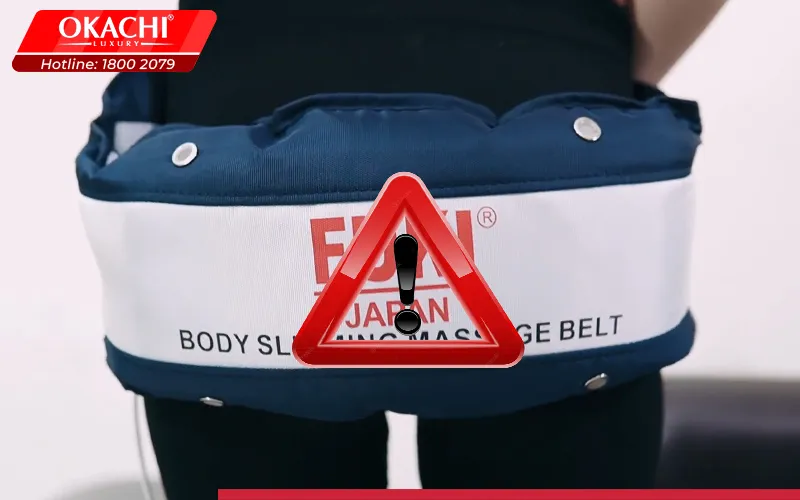 Các lưu ý khi sử dụng và bảo quản máy massage bụng