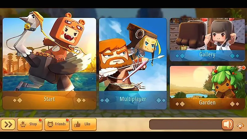 Tận dụng máy sao chép khối để xây dựng công trình phòng thủ trong Mini World