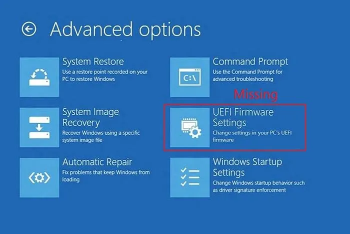 Cấu hình BIOS/UEFI để đảm bảo màn hình hiển thị đầy đủ trên máy tính
