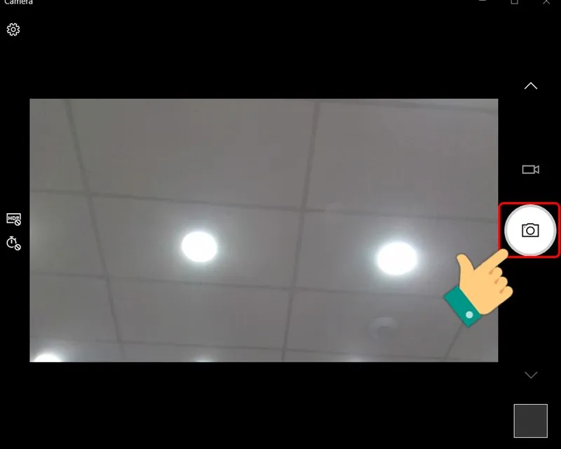 Chụp ảnh trên Windows 10