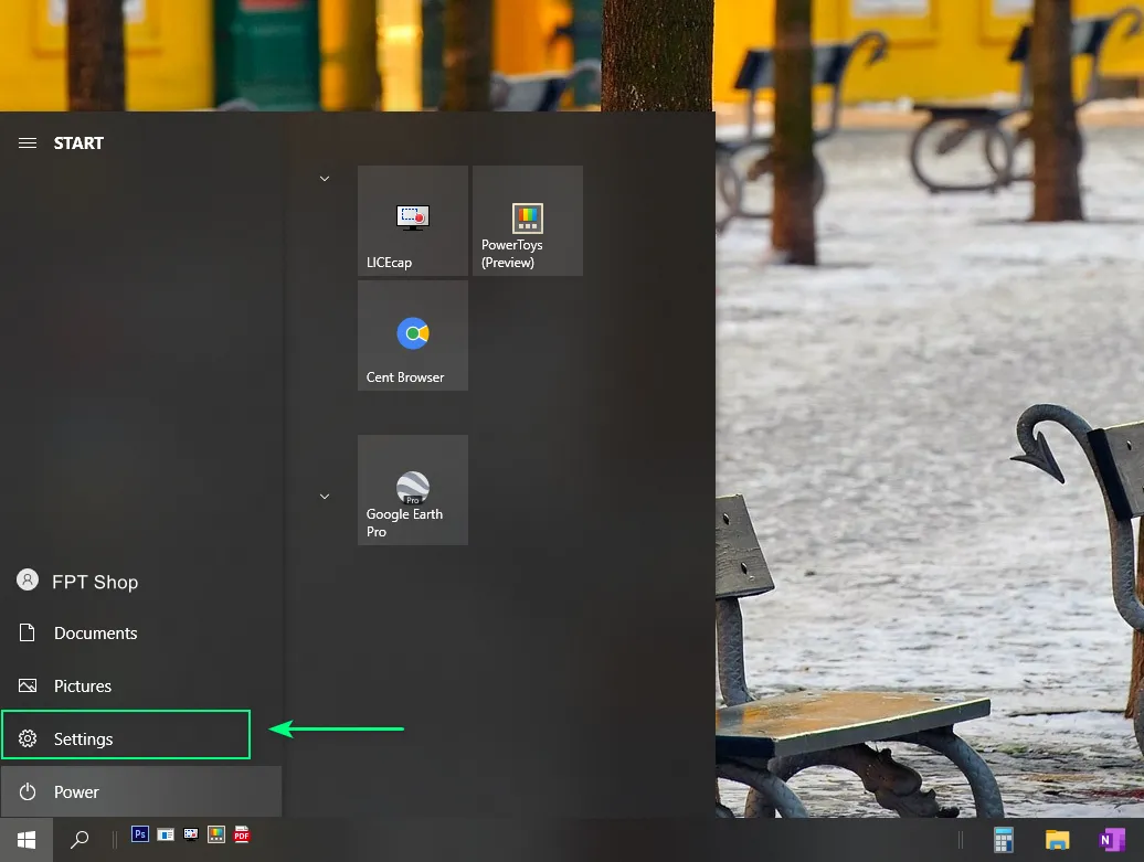 Màn hình cài đặt Wi-Fi trên laptop HP với biểu tượng mạng