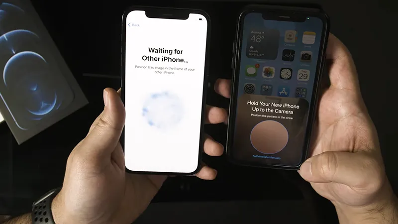 Hãy chụp ảnh iPhone mới bằng iPhone cũ thực hiện xác thực của Apple