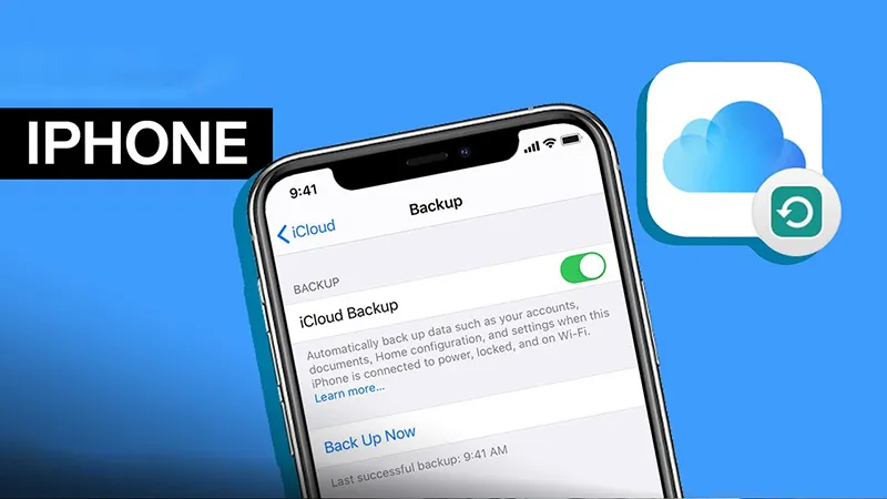 Bạn có thể sao lưu dữ liệu dễ dàng giữa các thiết bị Apple với iCloud