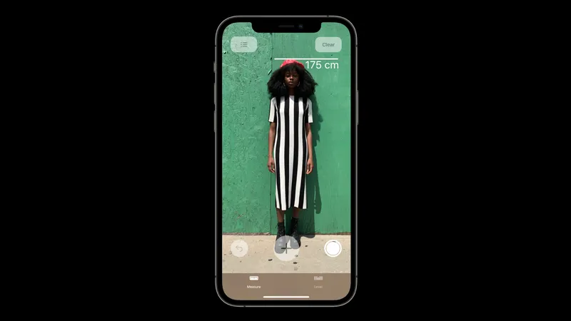 Đo chiều cao cực kỳ chuẩn xác với iPhone 12 Pro và 12 Pro Max