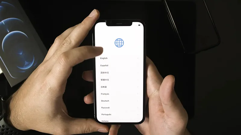 Chọn ngôn ngữ bạn muốn sử dụng