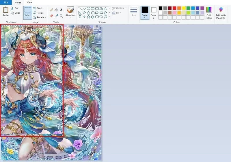 Sao chép hoặc cắt phần ảnh đã chọn để dán vào nơi khác, tối ưu hóa quy trình cắt sửa hình ảnh