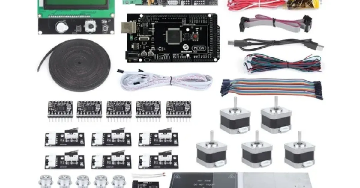 Bộ điều khiển máy in 3D quản lý nguồn điện và nhiệt độ hoạt động