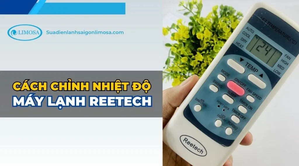 cách chỉnh chế độ ngủ máy lạnh reetech 11 nút hiệu quả