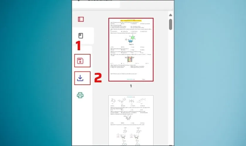 Lưu và tải file PDF đã chỉnh sửa từ PDFescape về máy tính