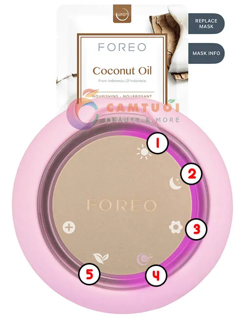 Hướng dẫn sử dụng máy đắp mặt nạ Foreo UFO mà không cần ứng dụng