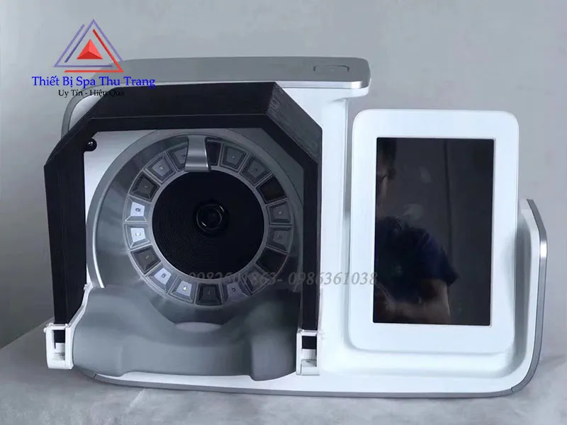 ứng dụng của máy phân tích da Smart Mirror