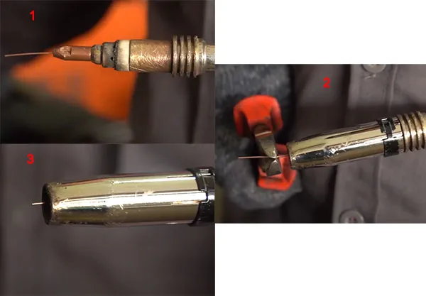 Các bước lắp súng hàn khí Co2