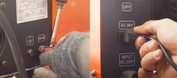 Cần vặn chặt để tránh bị rò rỉ khí Co2