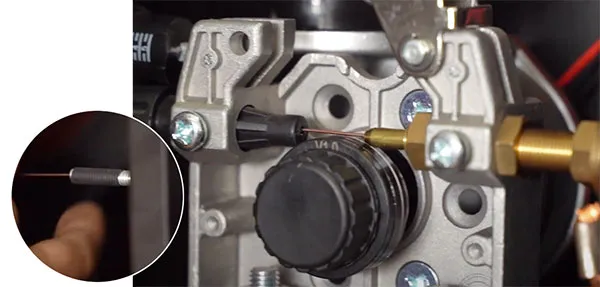 Bước luồn dây hàn Mig qua các chi tiết trên máy hàn Mig