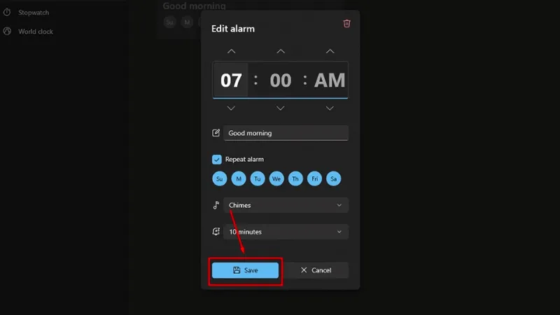 Lưu lại cấu hình đã thiết lập để tải Đế Chế về máy tính Win7