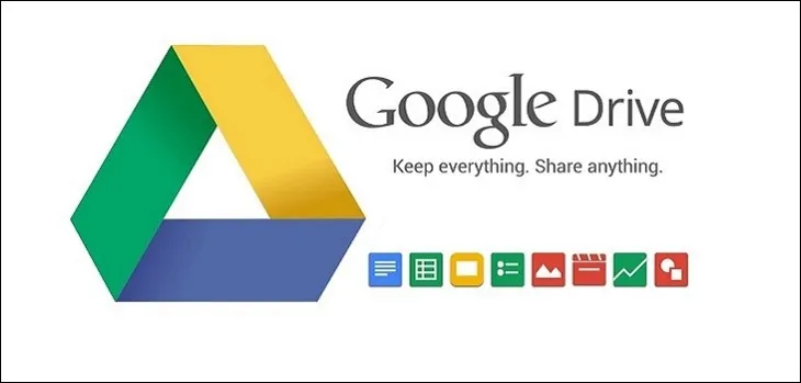 Giao diện Google Drive hiển thị các tệp đã tải lên, minh họa cách mở kết nối điện thoại với máy tính thông qua dịch vụ lưu trữ đám mây.