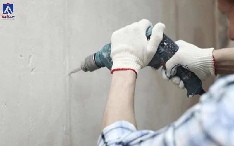 Cách khoan gạch không bị vỡ - Nơi làm việc an toàn