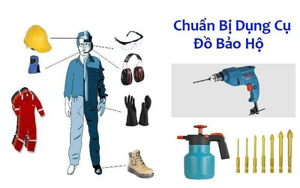 Chuẩn bị dụng cụ