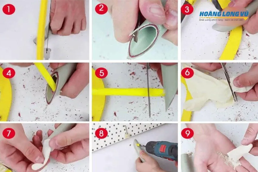 khoan tường không bụi 