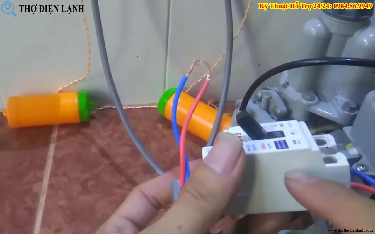 Cách lắp 2 phao điện vào 1 máy bơm