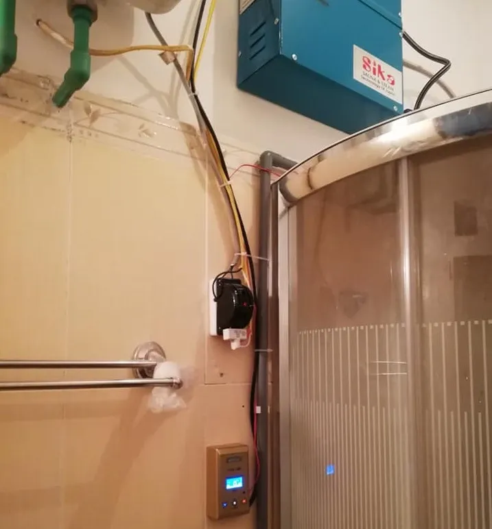 Thông tin máy xông hơi ướt Sika